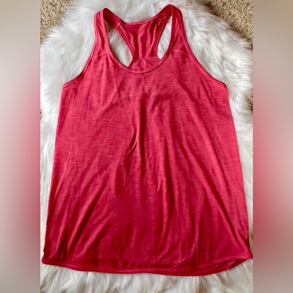 Lululemon Essential Tank Heathered Light Coral - Picture 5 of 7